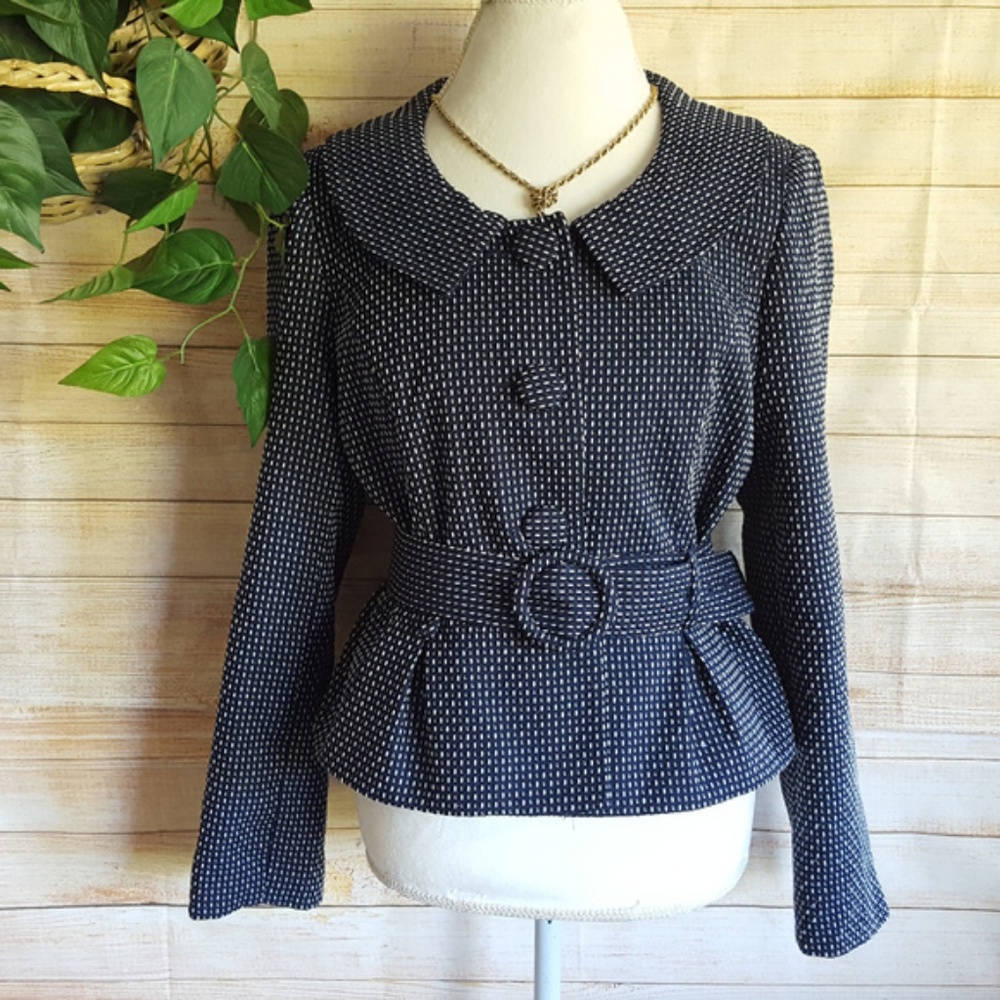 Giorgio Sant' Angelo | Belted Blazer Jacket